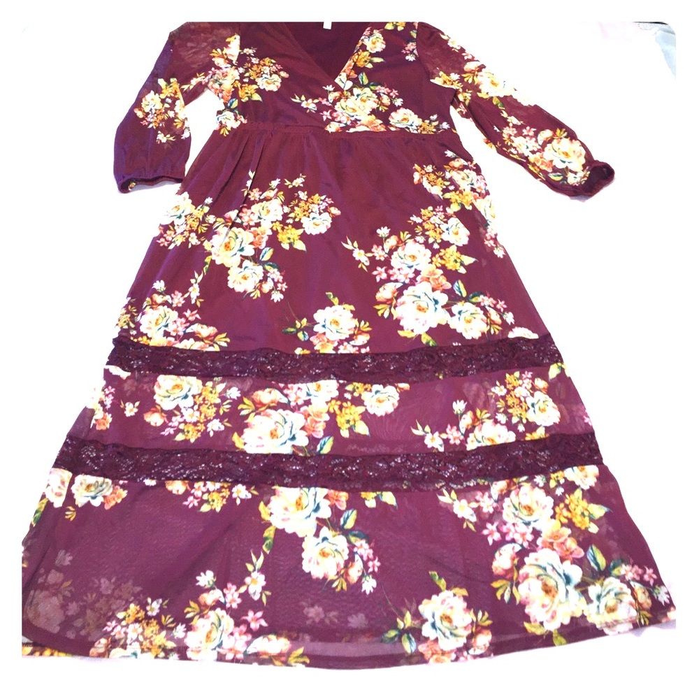 Boutique+ maxi dress